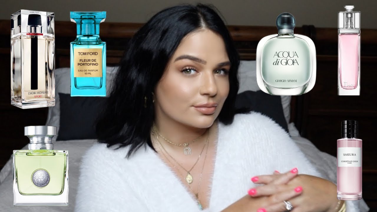 MY TOP 20 FRESH & CLEAN PERFUMES 2021 💦(AFFORDABLE NICHE) | PERFUME COLLECTION 2021 - YouTube