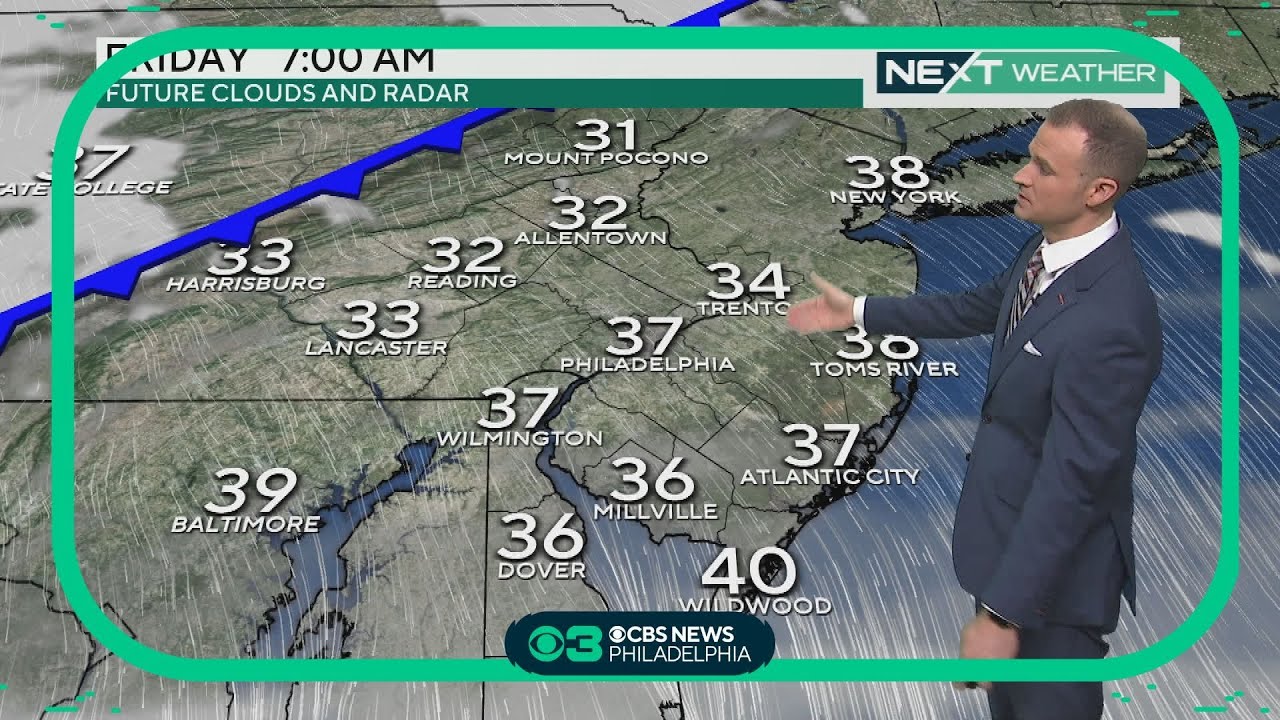 NEXT Weather: Cool and cloudy for Black Friday - YouTube