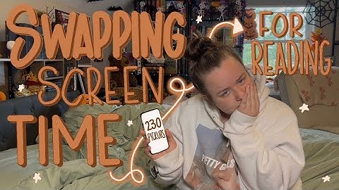 swapping screen time with reading