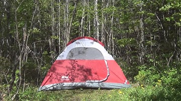 Tent Setup Time Lapse