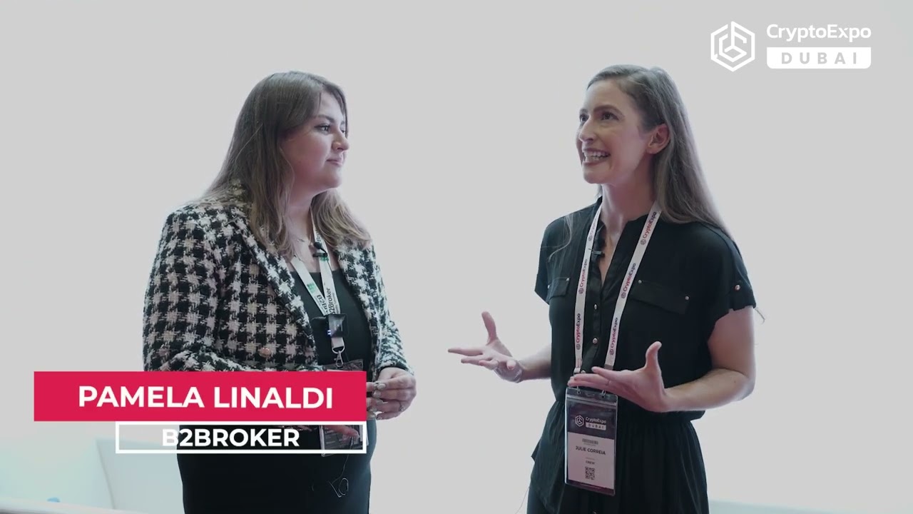 Interview of B2BROKER at Crypto Expo Dubai 2023