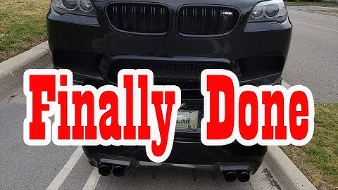 The F10 M5 Is Finally Done