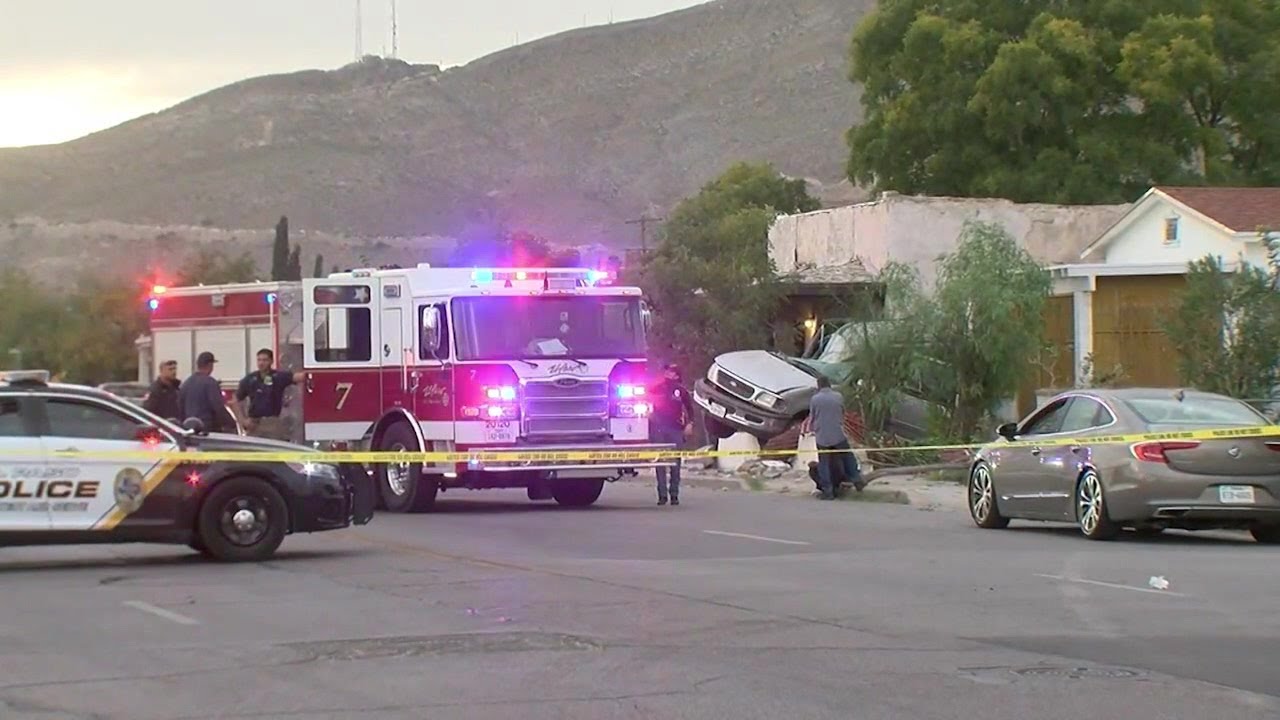 Car rolls over crashes into central El Paso home; CBP says 2