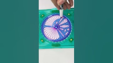 Hypnotic Spirograph Creations: Mesmerizing ASMR Art for Deep Relaxation! #art #spirograph #shorts