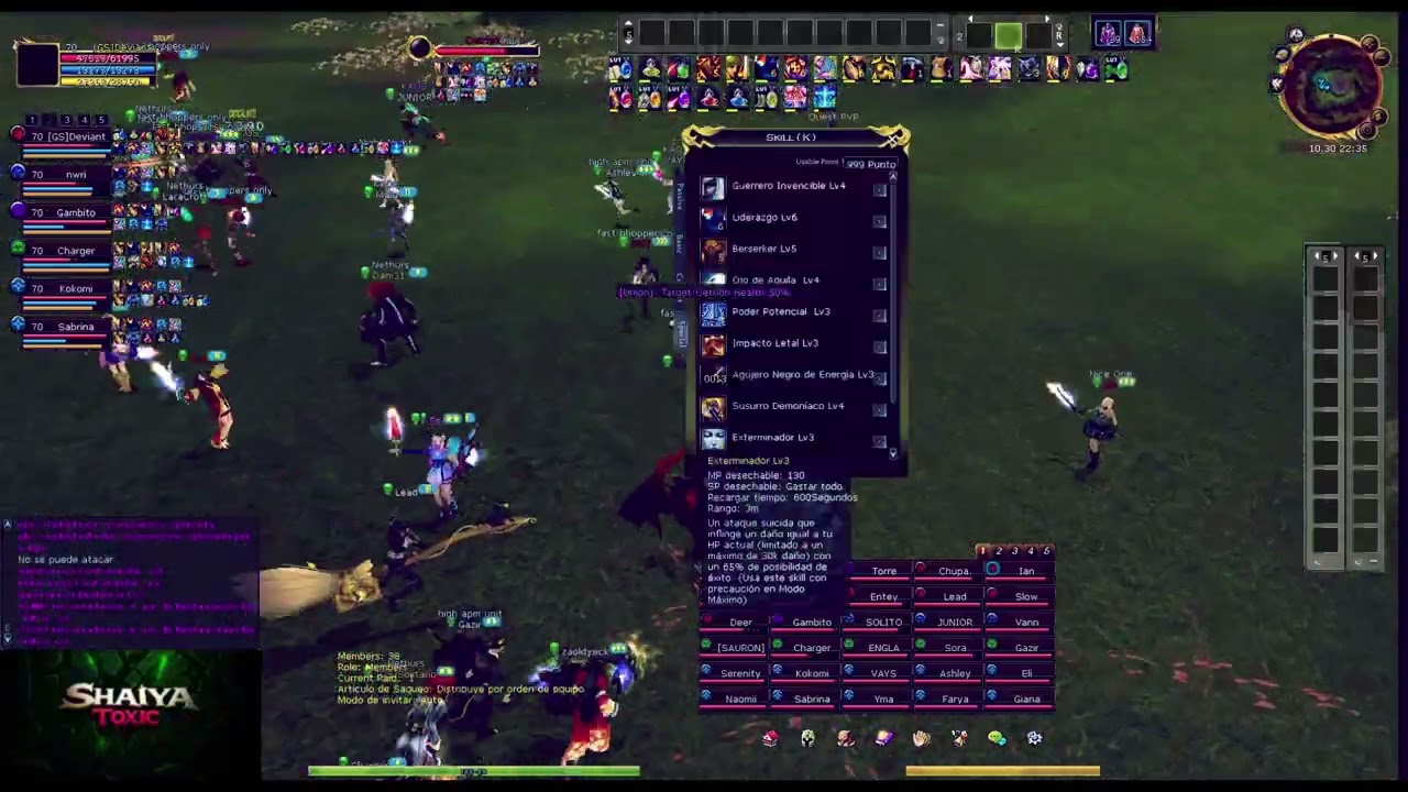 Shaiya Toxic - Boost Kill