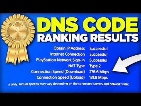 ? Ranking Best DNS Codes For PS4-PS5 | Improve Internet Speed