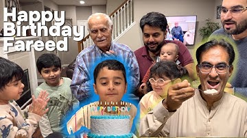 Fareed ki Birthday Celebration. Kitne Baras ka Hogaya?