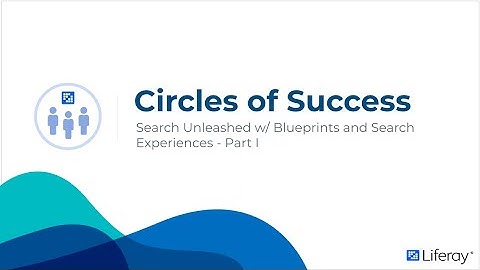 Liferay CoS | Zoeken ontketend met blauwdrukken en zoekervaringen