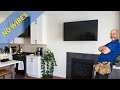 How To Hide TV Wires | DIY For Beginners image