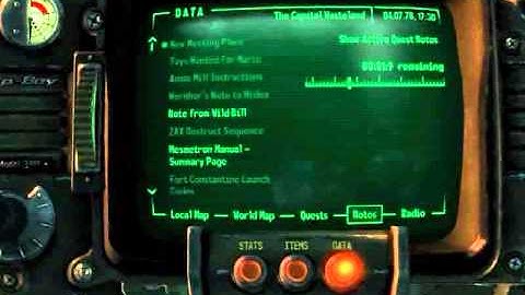 Fallout 3 Walkthrough - Pip Boy and Terminal #131 - New Meeting Place