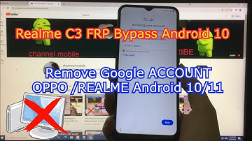 Realme C3 Android 10 FRP Bypass |  Remove Google Account | Unlock FRP | Without PC | New method 2023