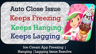 How to Fix Ice Cream Auto Close | Keeps Hanging | Freezing | Lagging Issue Solve in Android screenshot 3