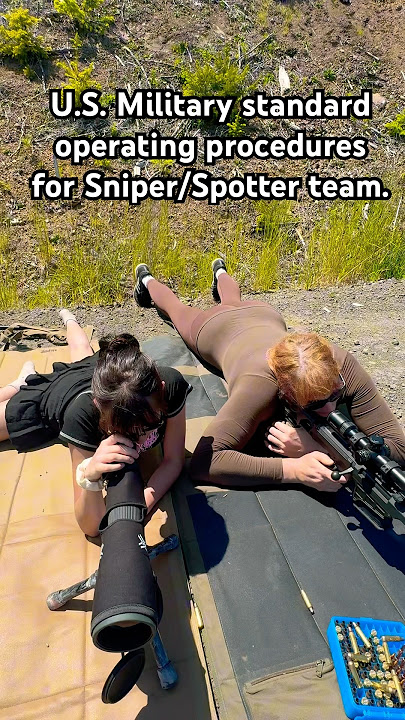 Elite Female Sniper team in action!! @LittleGunBunny