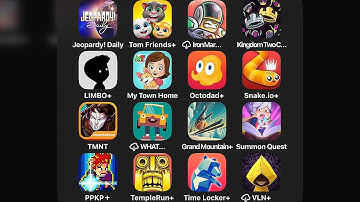 Apple Arcade 16 Games: Talking Tom & Friends 2,LIMBO,Snake.io,Temple Run,TMNT Splintered Fate (Ep 8)