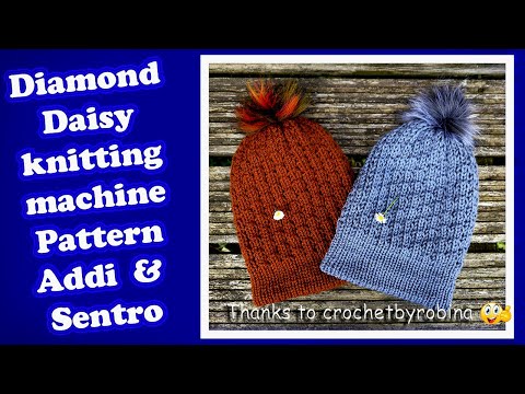 21 Free Circular Knitting Machine Patterns (Sentro and Addi) - Sarah Maker