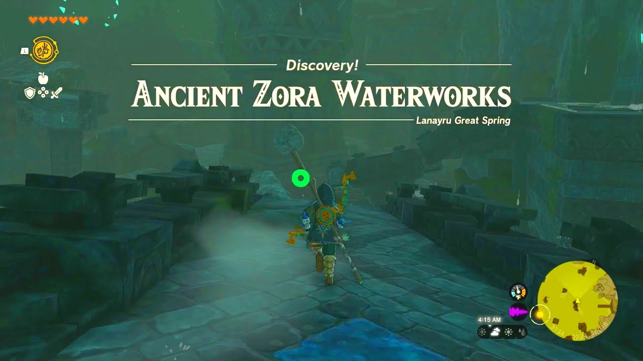 Ancient Zora Waterworks Walkthrough