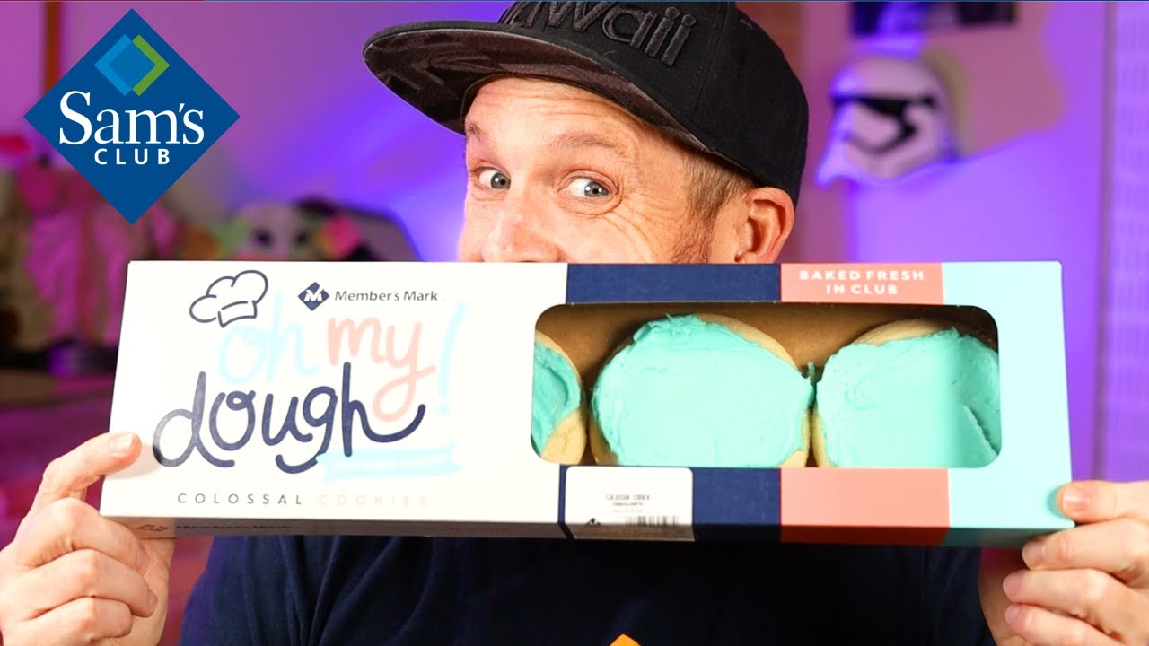 Sam's Club Colossal Sugar Cookie Review - YouTube