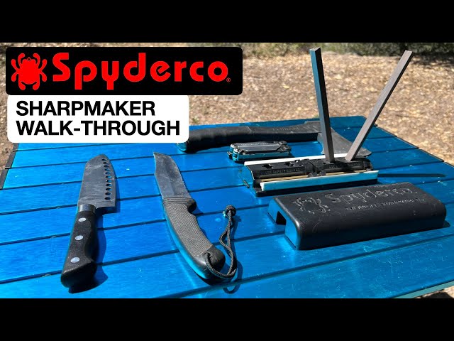 How to Sharpen Your Knives with a Spyderco Tri-Angle Sharpmaker