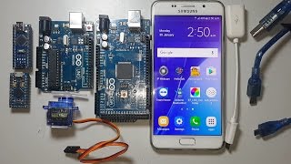 How to program Arduino with android smartphone using arduinidroid android apps