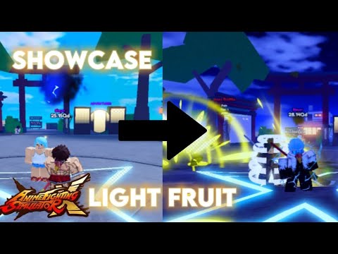 Light Fruit ✨ Inspired - Anime Fighting Simulator - Roblox