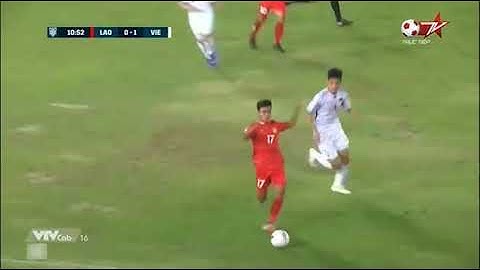 Pha Ghi Bàn đẹp mắt của Công Phượng vào lưới đội tuyển Lào taị AFF Cup 2018