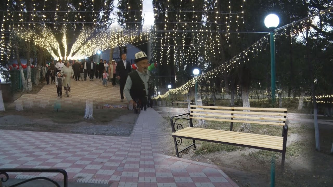 УТРК НАРЫН:АТ-БАШЫ: ЖАҢЫЛАНГАН ПАРК