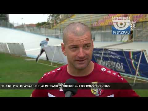 10 PUNTI PER FC BASSANO CHE, AL MERCANTE, SCONFIGGE 2-1 L'OBERMAIS | 13/10/2025