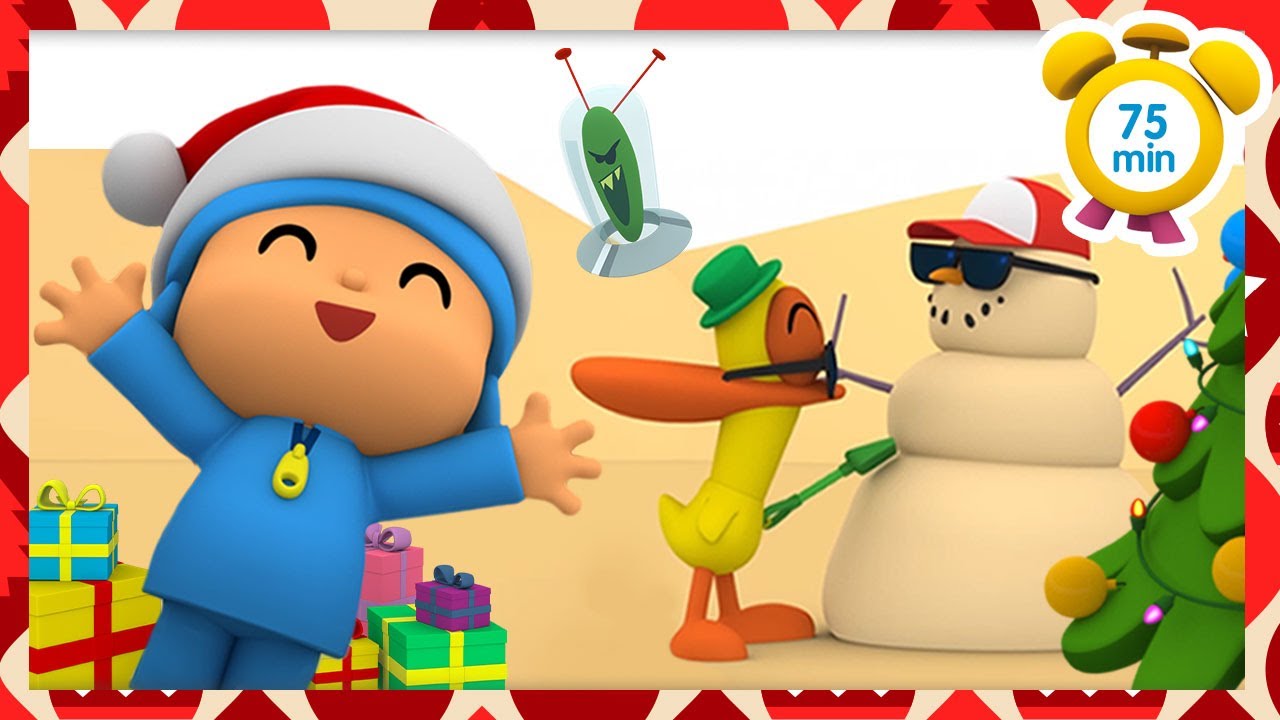 🎄POCOYO em PORTUGUÊS do BRASIL Melhores episódios de Natal [137 min]  DESENHOS ANIMADOS para crianças 