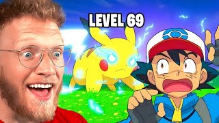 What Level is ASH's PIKACHU?