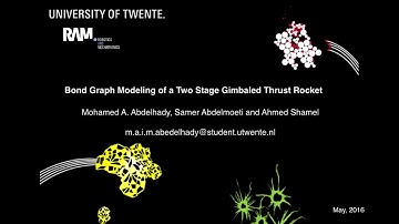 Bond Graph Modeling of a Two Stage Gimbaled Thrust Rocket