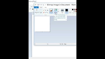 Wordpad में paint drawing को insert करना। 🔥। #shorts #ytshorts #wordpad