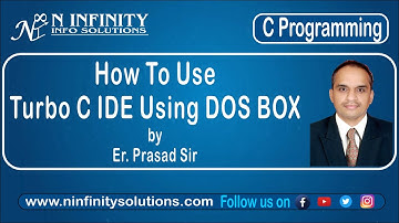 How To Use TurboC IDE Using DOSBOX