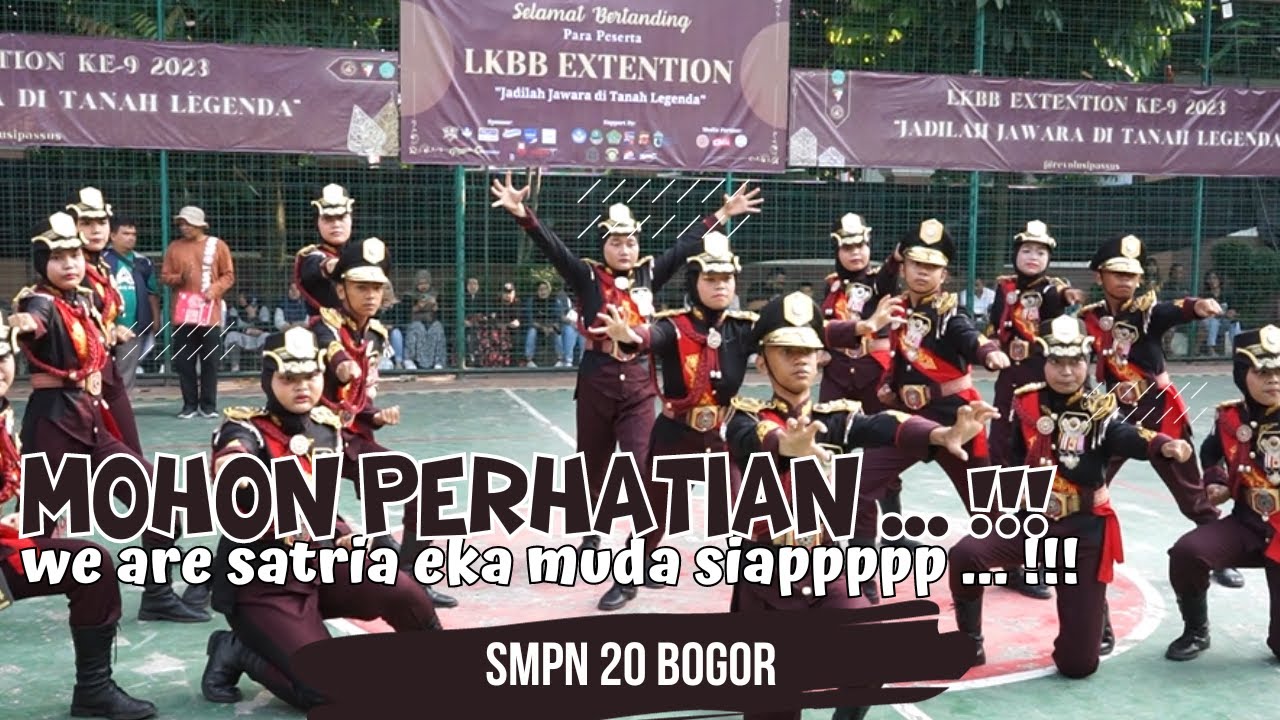 MOHON PERHATIAN ... !!! PASKIBRA SMPN 20 BOGOR - LKBB EXTENTION MAN 2 KOTA BOGOR