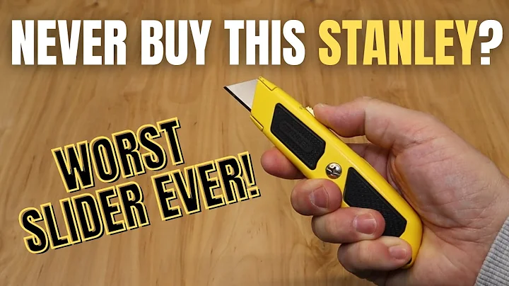 WORST STANLEY UTILITY KNIFE? - STANLEY RETRACTABLE UTILITY KNIFE (#10-779) - REVIEW