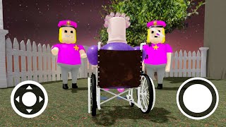 What if I Play as Police Sisters in Grumpy Gran? Scary Obby ROBLOX #roblox