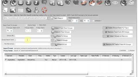 Beginners Guide 5 - Share Track to Groups