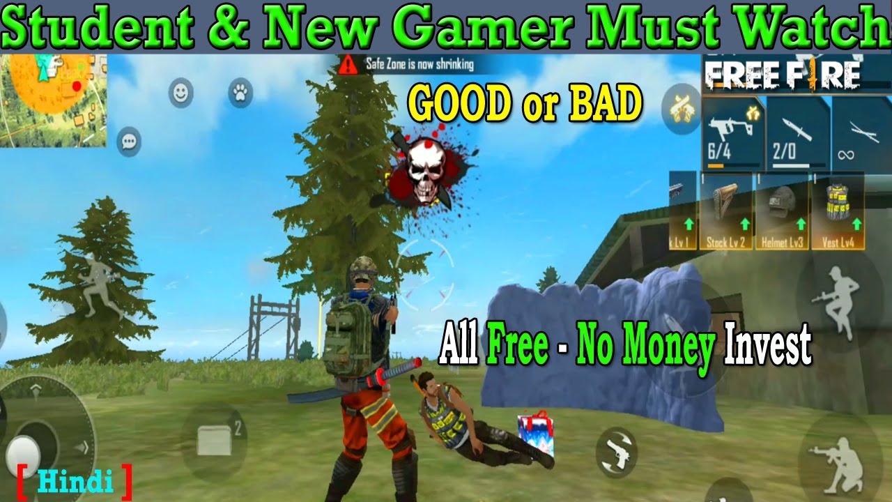 How to play and review Games Free fire on android [ENG]# 2 — Steemit