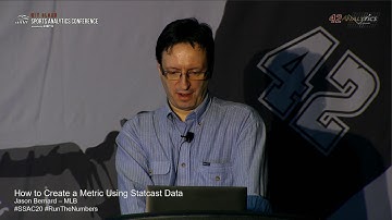 SSAC20: How to Create a Metric Using Statcast Data