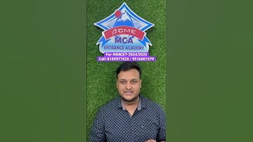ACME Ranker’s Batch | Online Live Course | NIMCET 2024 | NIMCET 2025 #bestcoaching #mca #nimcet2024