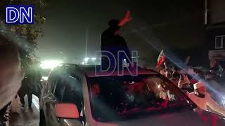 🔴 PTI Workers Celebration on Imran Khan Release from Cypher Case Adiala Jail