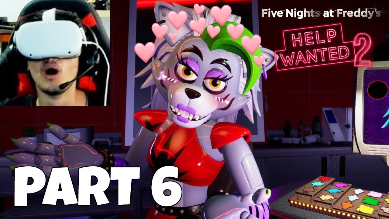 I Did Roxy's Makeup | Five Nights At Freddy's: Help Wanted 2 | part 6 ...