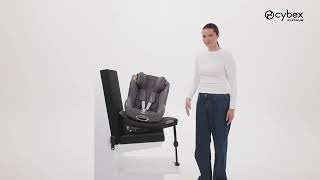How to Rotate the Seat I Sirona Ti Car Seat I CYBEX