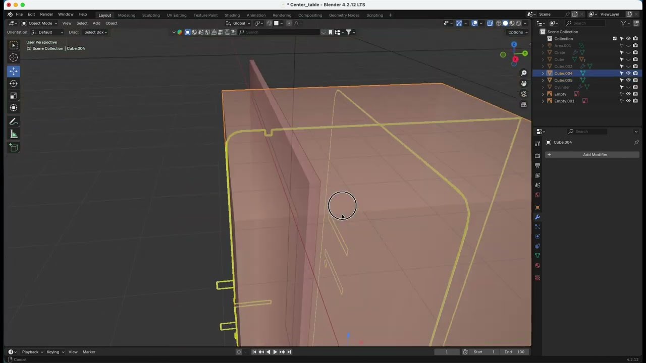 How to Make a fridge in blender in hindi 