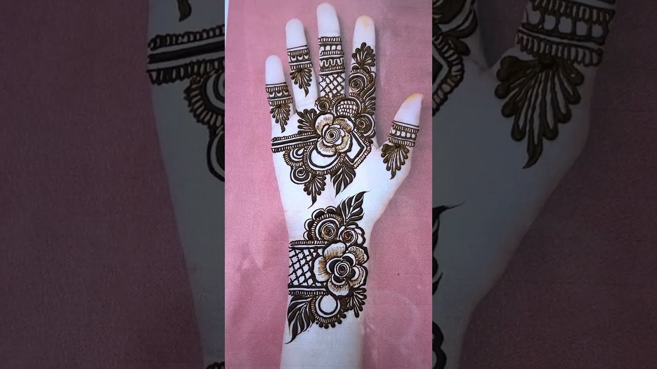 Patchwork Mehndi Design | Mehndi Ka Design 😍| Trending Mehndi Design 