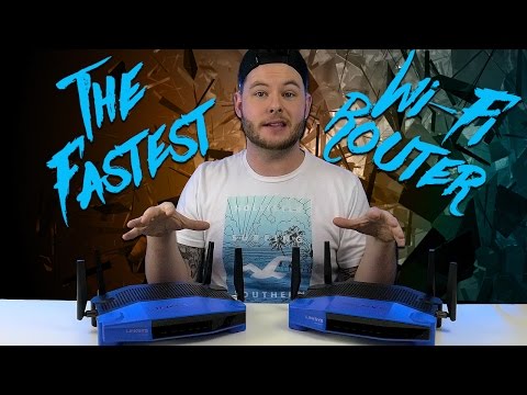 The Fastest Wi-Fi Router?! | QwazyTech | Linksys WRT3200ACM