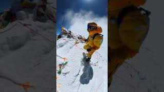 Mt. Everest : Situation at the top of the World  #shorts