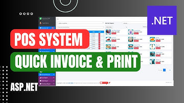 POS System | Quick Invoice & Print | ASP.NET | MSSQL | Code First | Business ERP