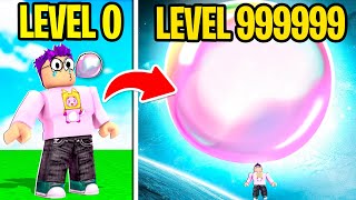 Can We Unlock The MOST EXPENSIVE BUBBLE GUM In ROBLOX BUBBLE GUM SIMULATOR!? (MAX LEVEL!) screenshot 1