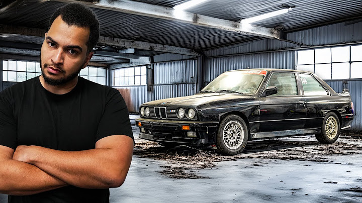 Znalazłem BMW E30 M3 warte 100 000 dolarów, porzucone przez 10 lat