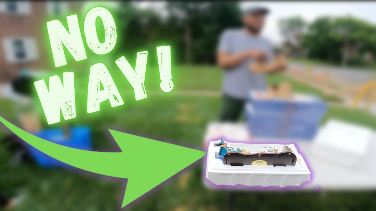 MY MOST EXPENSIVE GARAGE SALE FIND EVER!! YouTube